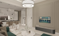Apartments, 62-159m², in a complex at the initial stage of construction 100m from the sea in the Kargicak area-id-1859-photo-20