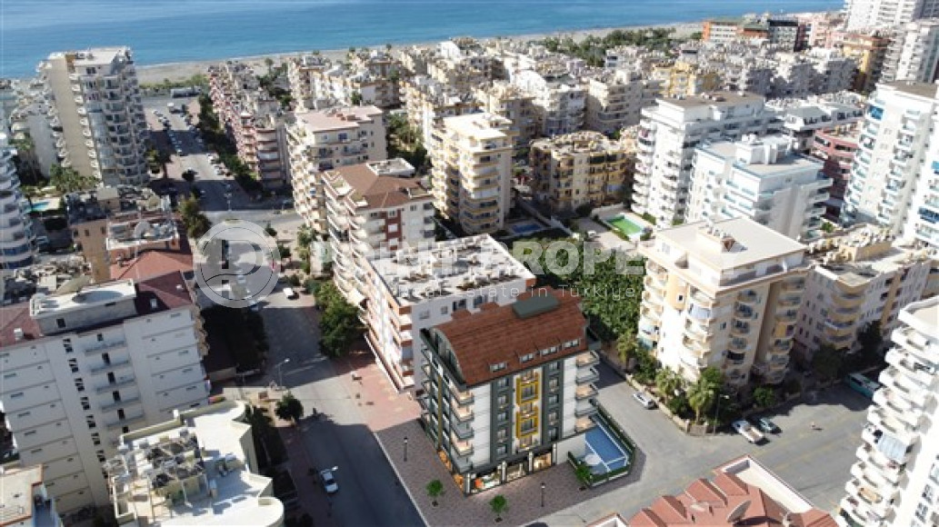 Новый пентхаус двумя спальнями, 148м², в 200м от побережья в Махмутларе, Алания-id-1860-фото-5