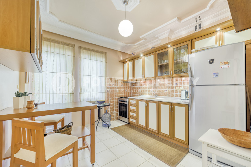 Просторный меблированный пентхаус 3+1, 150м² в центре Алании, в 300 метрах от пляжа Клеопатры-id-1786-фото-10