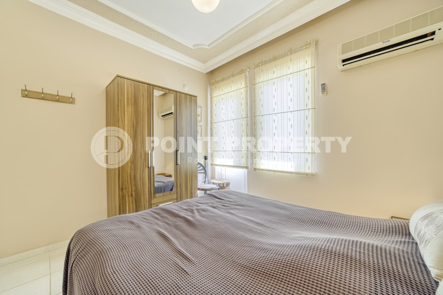 Просторный меблированный пентхаус 3+1, 150м² в центре Алании, в 300 метрах от пляжа Клеопатры-id-1786-фото-15