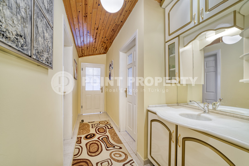 Просторный меблированный пентхаус 3+1, 150м² в центре Алании, в 300 метрах от пляжа Клеопатры-id-1786-фото-17