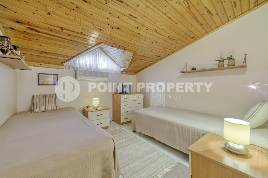 Просторный меблированный пентхаус 3+1, 150м² в центре Алании, в 300 метрах от пляжа Клеопатры-id-1786-фото-19