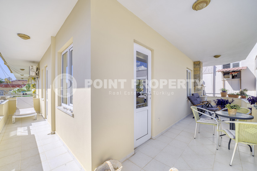 Просторный меблированный пентхаус 3+1, 150м² в центре Алании, в 300 метрах от пляжа Клеопатры-id-1786-фото-21