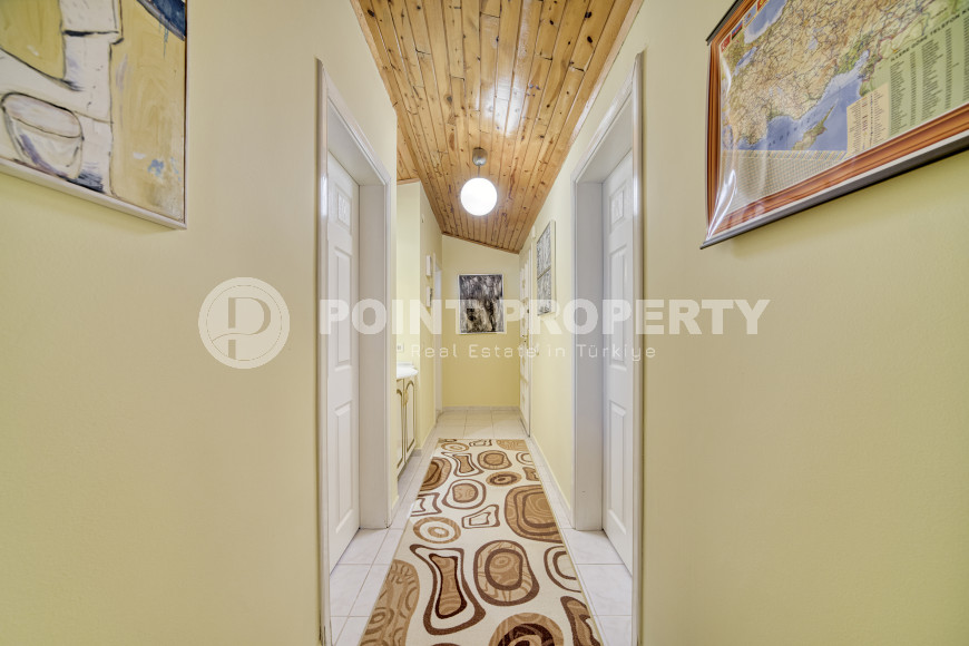 Просторный меблированный пентхаус 3+1, 150м² в центре Алании, в 300 метрах от пляжа Клеопатры-id-1786-фото-25