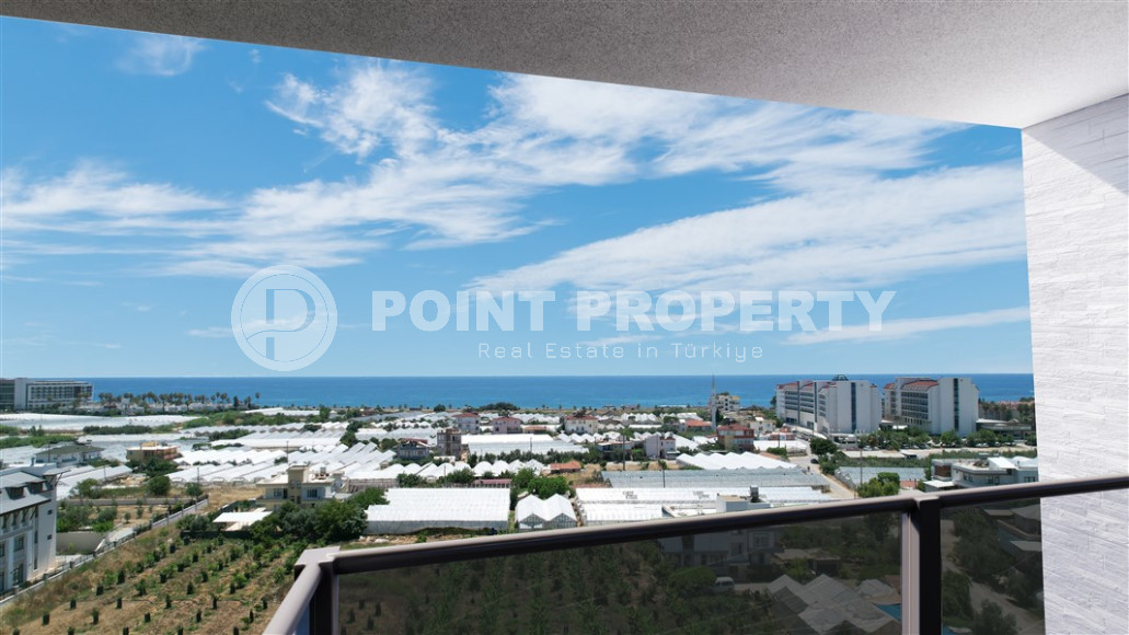 Highly liquid real estate in the actively developing area of Alanya - Payallar. Penthouses 110 m2 by the sea.-id-1122-photo-12