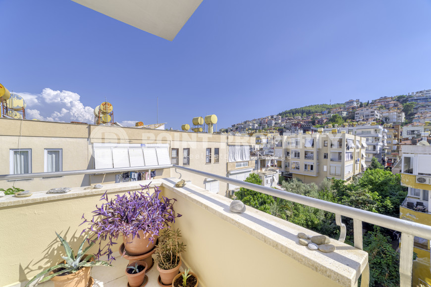 Просторный меблированный пентхаус 3+1, 150м² в центре Алании, в 300 метрах от пляжа Клеопатры-id-1786-фото-36