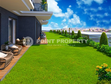 Трехкомнатный дуплекс с выходом в сад, 101м², в элитной резиденции на этапе строительства в Каргыджаке-id-1861-фото-4