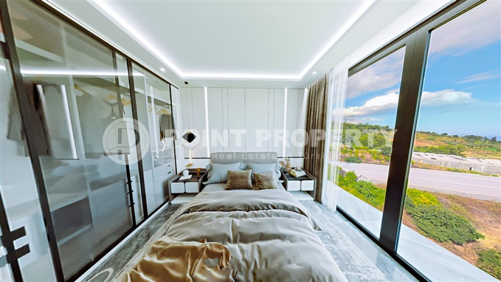 Трехкомнатный дуплекс с выходом в сад, 101м², в элитной резиденции на этапе строительства в Каргыджаке-id-1861-фото-14