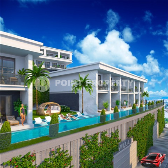 Трехкомнатный дуплекс с выходом в сад, 101м², в элитной резиденции на этапе строительства в Каргыджаке-id-1861-фото-21