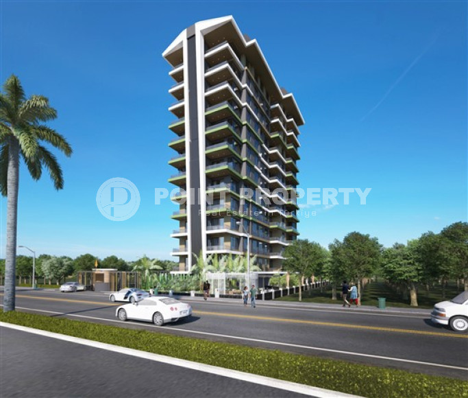 Инвестиционная элитная недвижимость на берегу Средиземного моря в Махмутларе, Алания, 73-175м²-id-1862-фото-2