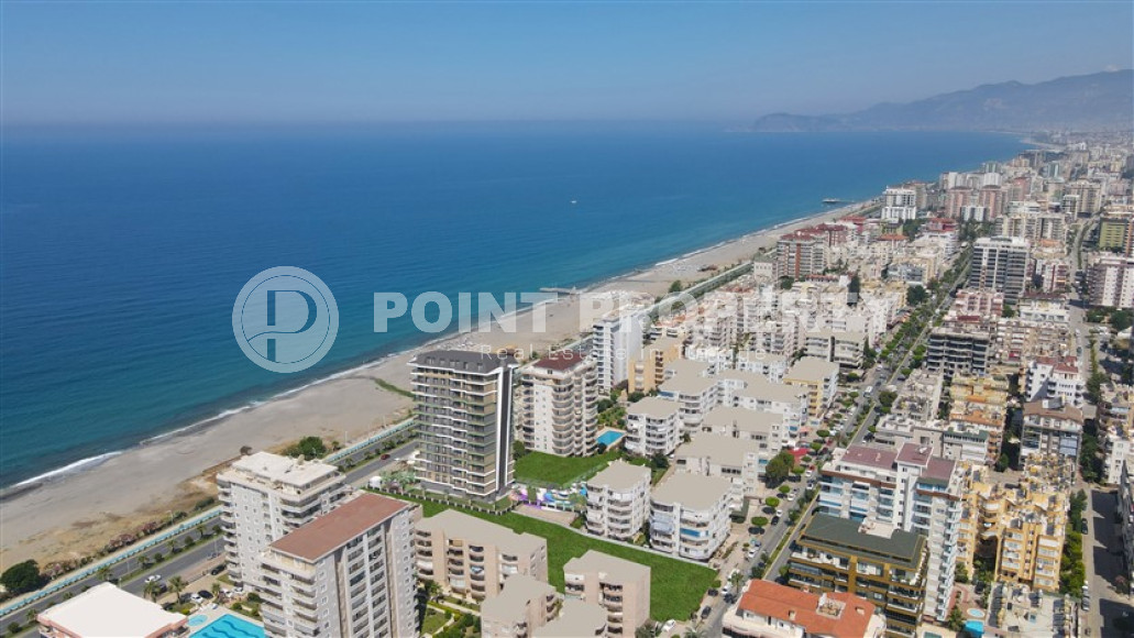 Инвестиционная элитная недвижимость на берегу Средиземного моря в Махмутларе, Алания, 73-175м²-id-1862-фото-3