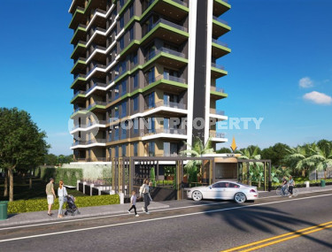 Инвестиционная элитная недвижимость на берегу Средиземного моря в Махмутларе, Алания, 73-175м²-id-1862-фото-4