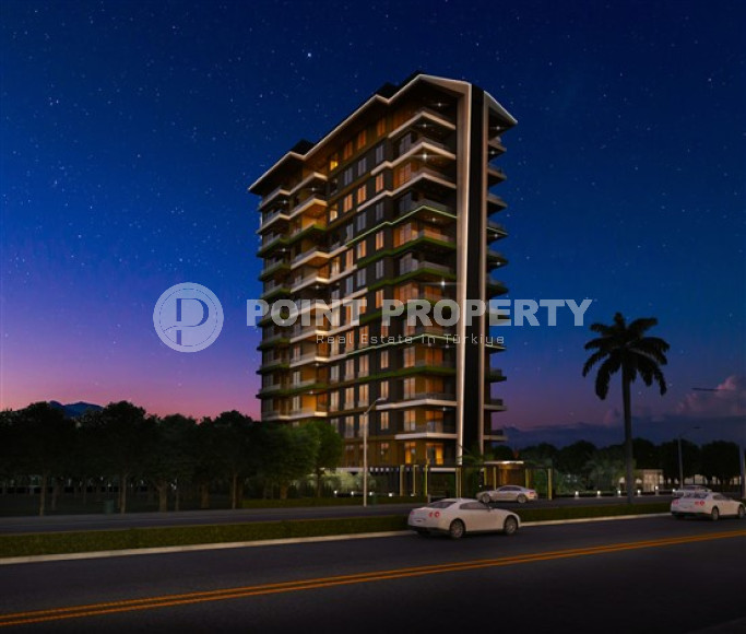 Инвестиционная элитная недвижимость на берегу Средиземного моря в Махмутларе, Алания, 73-175м²-id-1862-фото-5