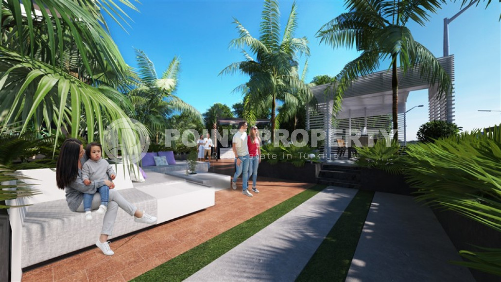 Инвестиционная элитная недвижимость на берегу Средиземного моря в Махмутларе, Алания, 73-175м²-id-1862-фото-7