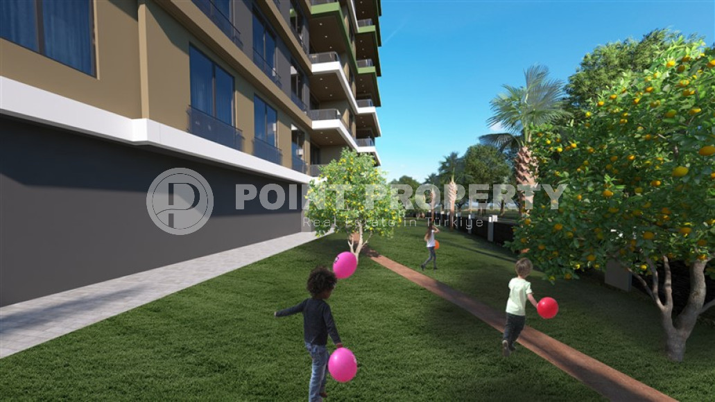 Инвестиционная элитная недвижимость на берегу Средиземного моря в Махмутларе, Алания, 73-175м²-id-1862-фото-13