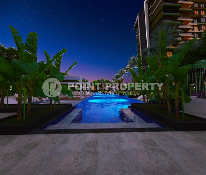 Инвестиционная элитная недвижимость на берегу Средиземного моря в Махмутларе, Алания, 73-175м²-id-1862-фото-18