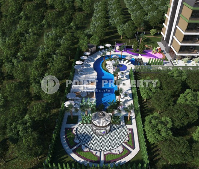 Инвестиционная элитная недвижимость на берегу Средиземного моря в Махмутларе, Алания, 73-175м²-id-1862-фото-19