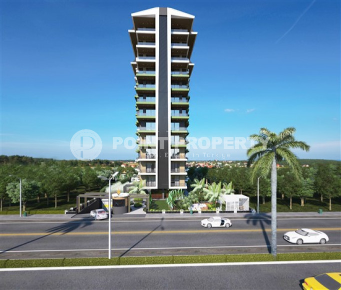 Инвестиционная элитная недвижимость на берегу Средиземного моря в Махмутларе, Алания, 73-175м²-id-1862-фото-21