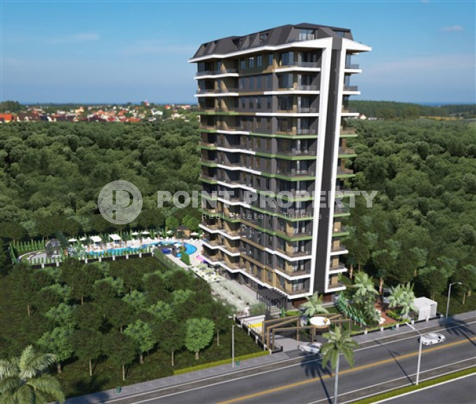 Инвестиционная элитная недвижимость на берегу Средиземного моря в Махмутларе, Алания, 73-175м²-id-1862-фото-22