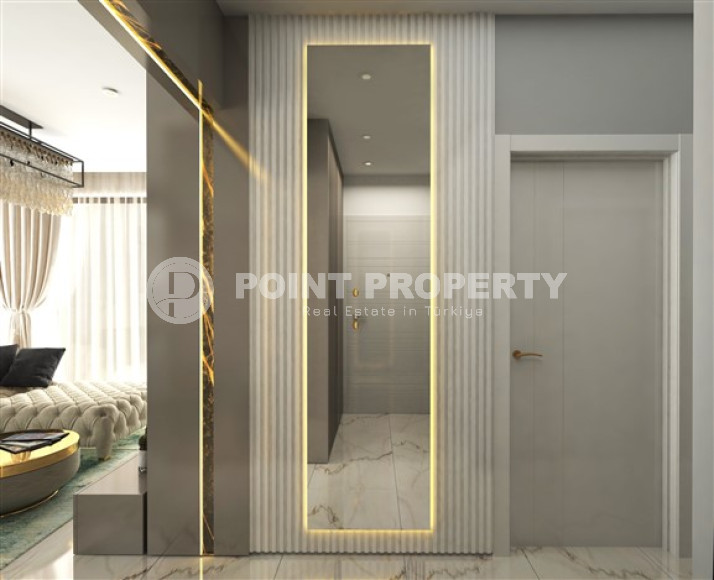 Инвестиционная элитная недвижимость на берегу Средиземного моря в Махмутларе, Алания, 73-175м²-id-1862-фото-39