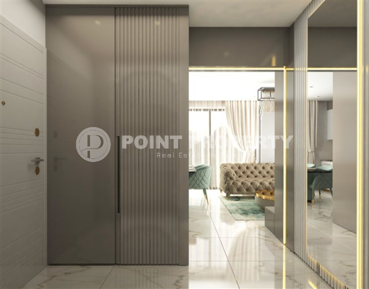 Инвестиционная элитная недвижимость на берегу Средиземного моря в Махмутларе, Алания, 73-175м²-id-1862-фото-40