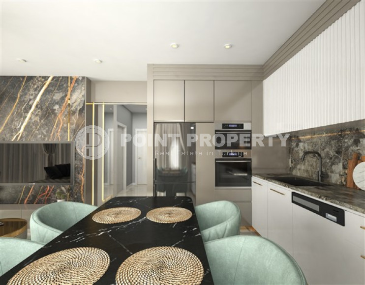 Инвестиционная элитная недвижимость на берегу Средиземного моря в Махмутларе, Алания, 73-175м²-id-1862-фото-41