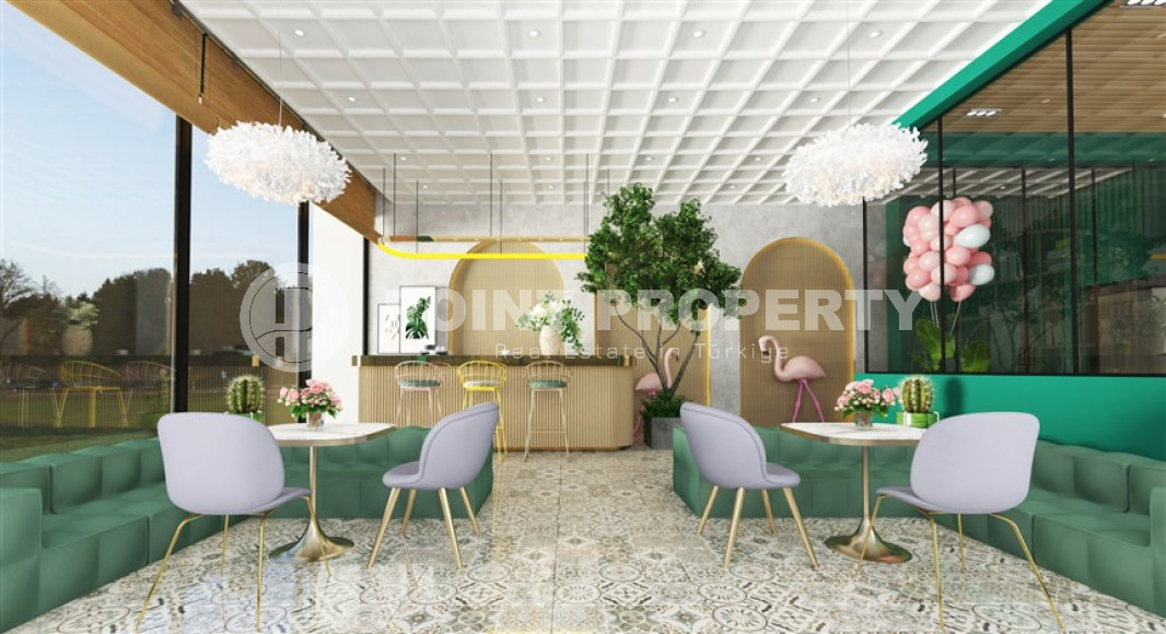 Инвестиционная элитная недвижимость на берегу Средиземного моря в Махмутларе, Алания, 73-175м²-id-1862-фото-42