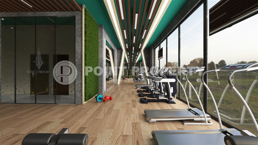 Инвестиционная элитная недвижимость на берегу Средиземного моря в Махмутларе, Алания, 73-175м²-id-1862-фото-45