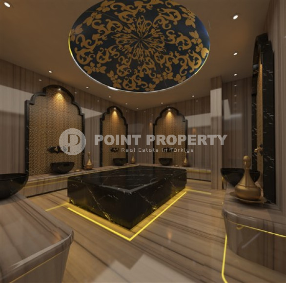 Инвестиционная элитная недвижимость на берегу Средиземного моря в Махмутларе, Алания, 73-175м²-id-1862-фото-47