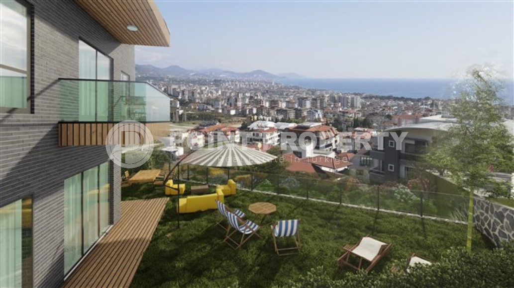 Видовые апартаменты в рассрочку в центре Аланьи, 45-205м2-id-1863-фото-10