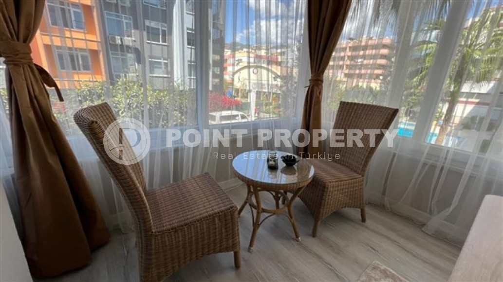 Furnished two-room apartment, 65m², 300m from the sea in Oba, Alanya, at a competitive price-id-1867-photo-15