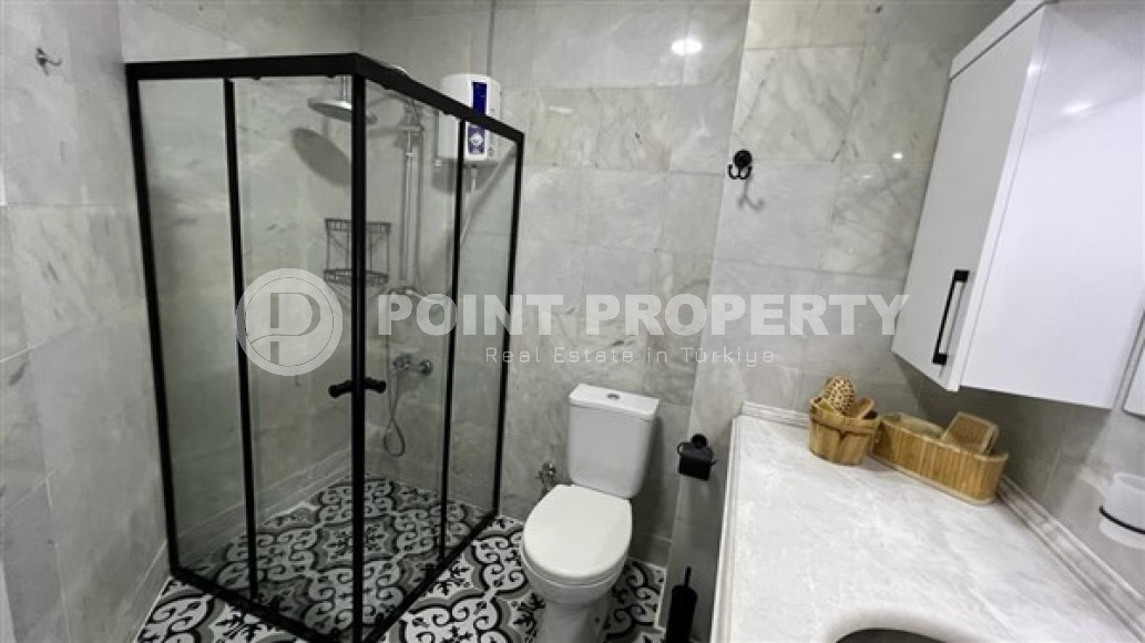 Furnished two-room apartment, 65m², 300m from the sea in Oba, Alanya, at a competitive price-id-1867-photo-20