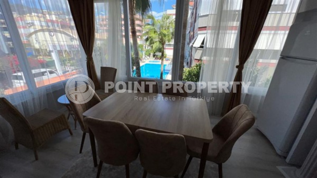 Furnished two-room apartment, 65m², 300m from the sea in Oba, Alanya, at a competitive price-id-1867-photo-21