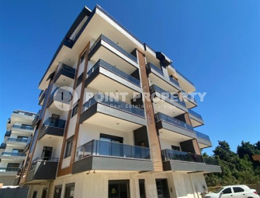 Новая квартира с тремя спальнями, 140м², с видом на Аланийскую крепость, в Верхней Оба, Алания-id-1868-фото-1