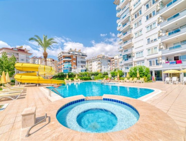 One-bedroom apartment, 70m², in a complex with rich infrastructure in the area of Alanya - Cikcilli-id-1869-photo-1
