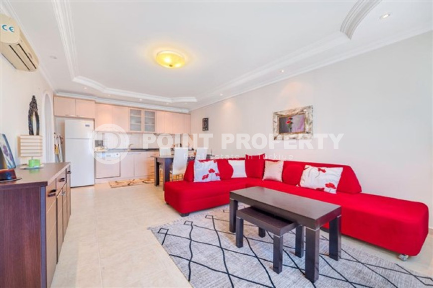 Двухкомнатная квартира, 70м², в комплексе с богатой инфраструктурой в районе Алании – Джикджилли-id-1869-фото-3