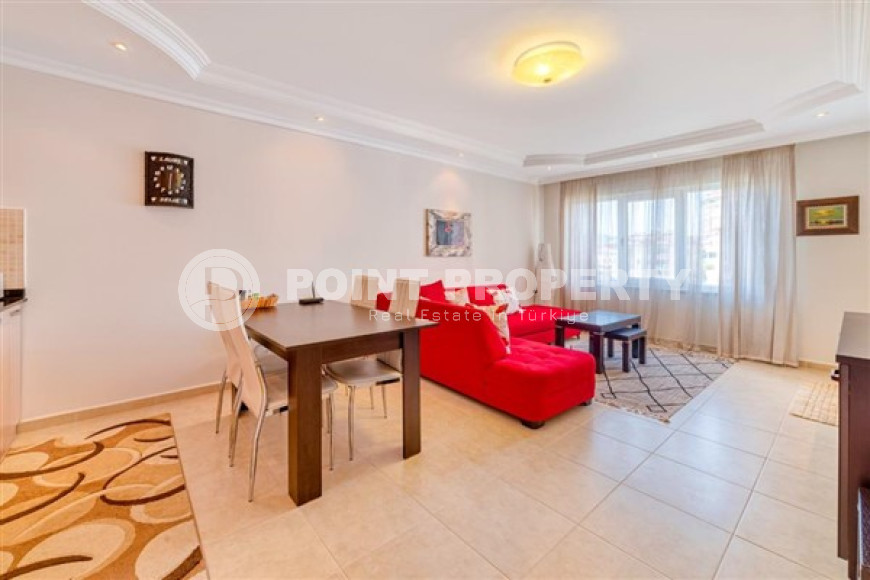 Двухкомнатная квартира, 70м², в комплексе с богатой инфраструктурой в районе Алании – Джикджилли-id-1869-фото-4