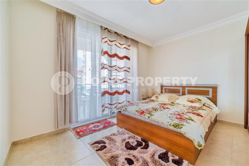 Двухкомнатная квартира, 70м², в комплексе с богатой инфраструктурой в районе Алании – Джикджилли-id-1869-фото-12