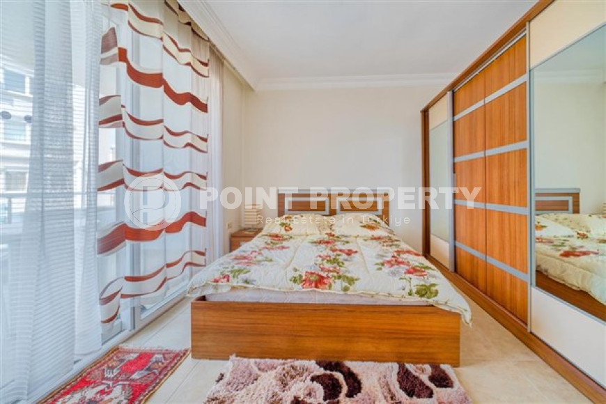 Двухкомнатная квартира, 70м², в комплексе с богатой инфраструктурой в районе Алании – Джикджилли-id-1869-фото-13