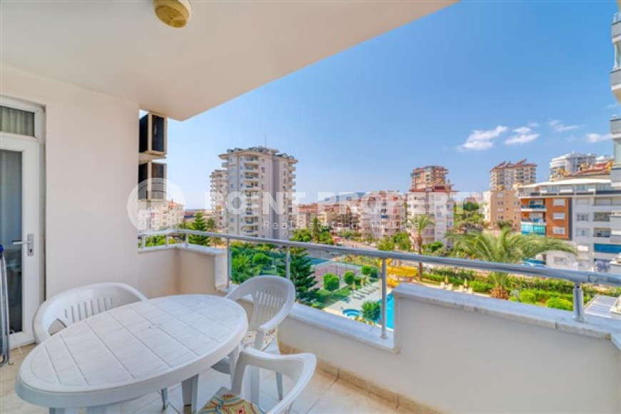 Двухкомнатная квартира, 70м², в комплексе с богатой инфраструктурой в районе Алании – Джикджилли-id-1869-фото-17