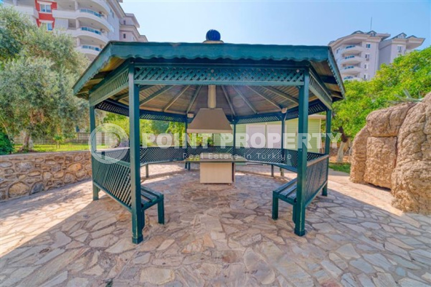 Двухкомнатная квартира, 70м², в комплексе с богатой инфраструктурой в районе Алании – Джикджилли-id-1869-фото-20