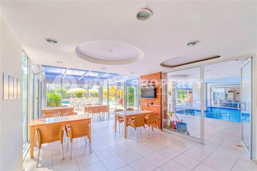 Двухкомнатная квартира, 70м², в комплексе с богатой инфраструктурой в районе Алании – Джикджилли-id-1869-фото-23