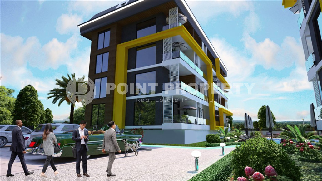 Квартиры с одной и двумя спальнями, 43м² - 67м², в районе Кестель, Алания, от строительной компании-id-1871-фото-3