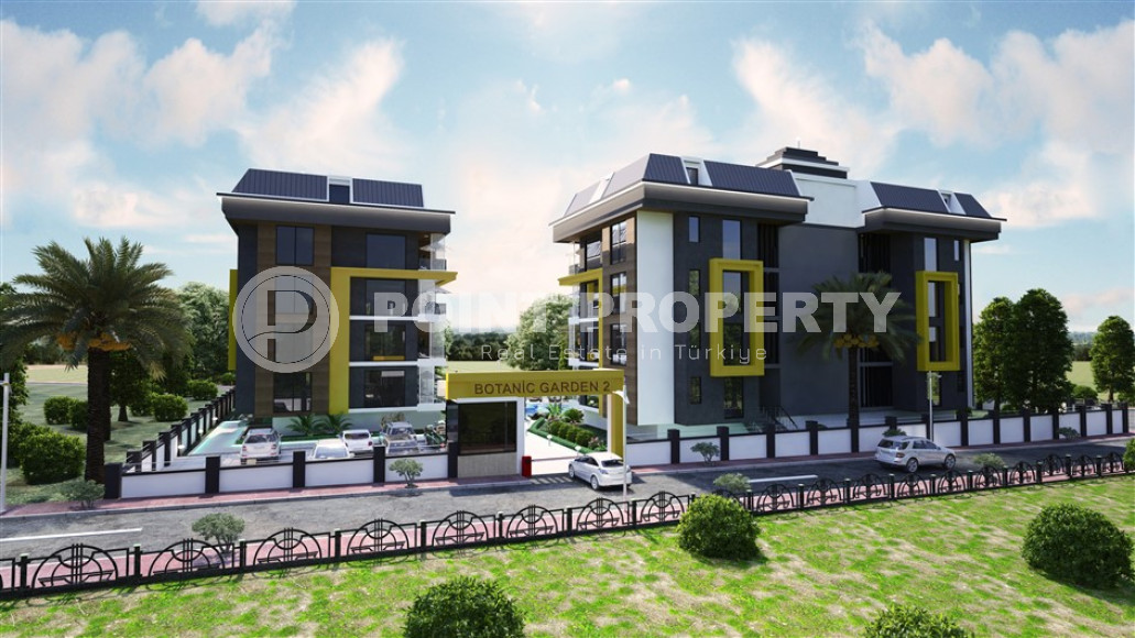 Квартиры с одной и двумя спальнями, 43м² - 67м², в районе Кестель, Алания, от строительной компании-id-1871-фото-5