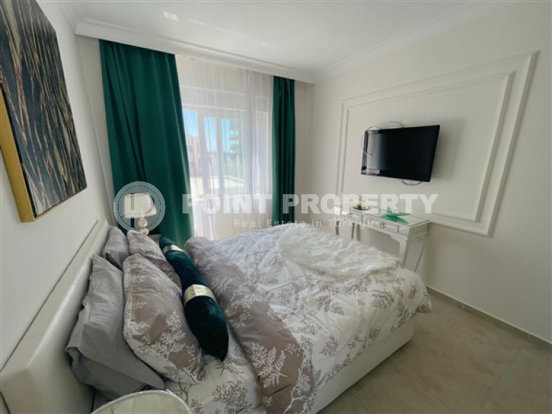 Уютная, готовая к заселению, квартира 1+1, 65м², с высоким арендным потенциалом в Махмутларе, Алания-id-1875-фото-11