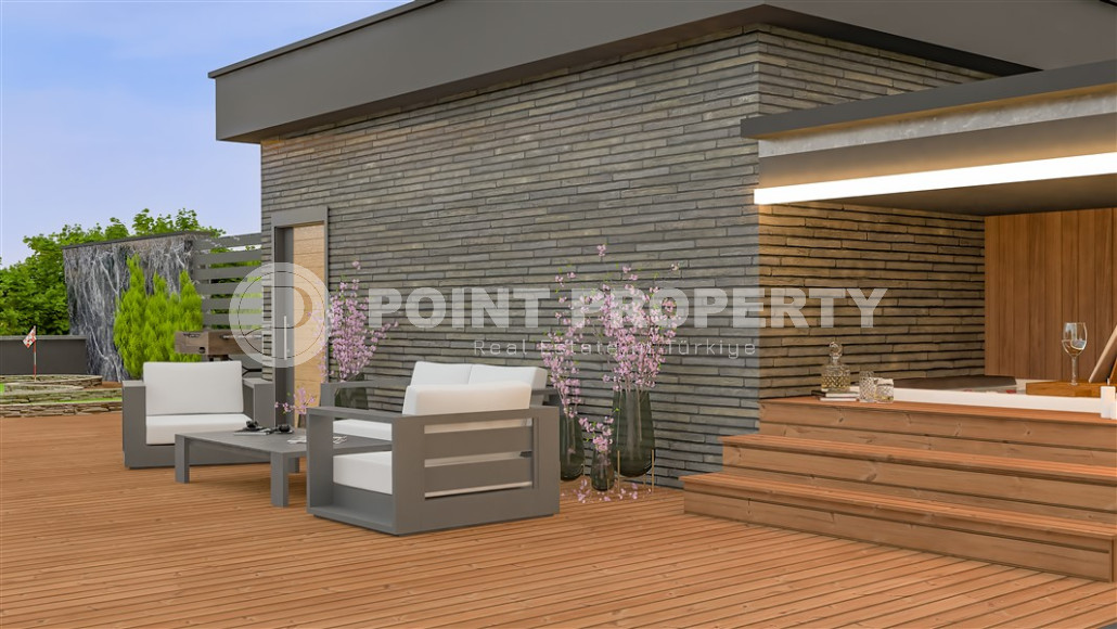 Elite villas in Incekum close to the sea 385 sq.m.-id-1126-photo-4