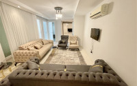 One-bedroom apartment, 65m², with elegant interior 150 meters from the sea in Oba, Alanya-id-1879-photo-4