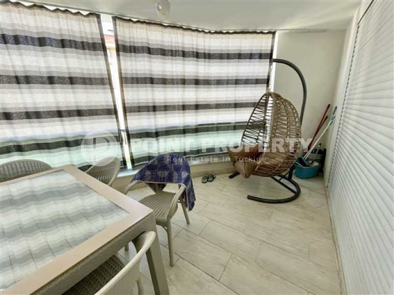 One-bedroom apartment, 65m², with elegant interior 150 meters from the sea in Oba, Alanya-id-1879-photo-14