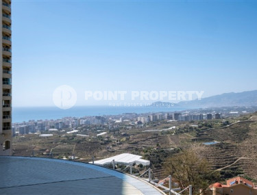 Furnished three-room apartment with stunning views in the luxury complex of Kargicak, Alanya-id-1880-photo-1