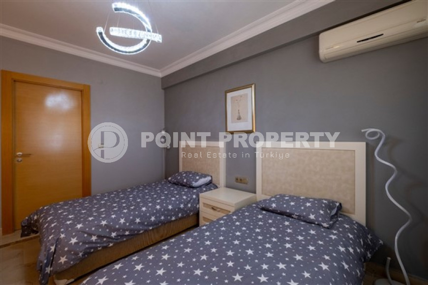 Меблированная трехкомнатная квартира с потрясающими видами в элитном комплексе Каргыджака, Алания-id-1880-фото-18